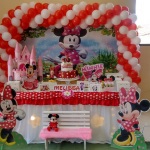 Decora��o Minie  Vermelha