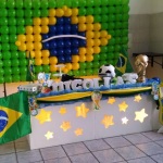 Futebol Brasil com painel de bales.
Temos Palmeiras, So Paulo e Corinthians.