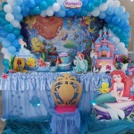 Decora��o pequena sereia montagem cl�ssica 
#decoracaopequenasereia #decoracaoariel