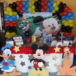 Decoração Turma do Mickey com Kit provençal