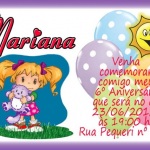 Convite de Aniversário