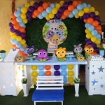 Decora��o Bolo Fofos