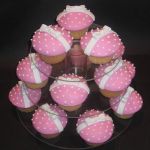 torre ou bolo de cupcakes