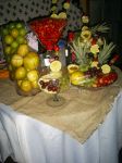 Mesa de roska simples para eventos