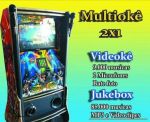 Videok + Jukebox
9.000 msicas para cantar ( c/ catlogo )
85.000 msicas no Jukebox.
2 microfones

R$220,00 (5 horas de festa ).
*Para alguns bairros o frete  grtis.