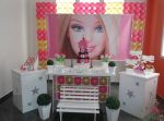 Decoração Clean Barbie