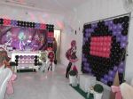 Decoração Clean Monstger High com Cantinho da foto