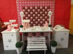 Decoração Clean Rosa e Marron com Bonecas de Pano