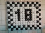 Painel de baloes tema Bigode