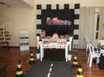 Decoração Provençal com Pista e cones