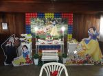 Decoração Clean Branca de Neve