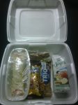 Kit Lanche light com wrap e fruta seca