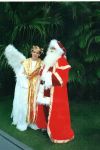 Papai Noe e anjo animaes.(11)8128 3436