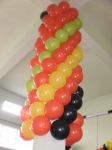 coluna trabalhada com balo