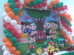 arco festa infantil