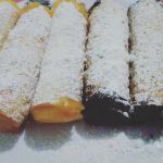 Canolli. Creme ou chocolate