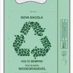 Nova sacola Biodegradvel.
Tamanhos, cores e micras diversos