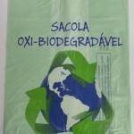 Sacola verde sustentvel oxi-biodegradvel.
Tamanhos diversos