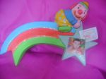 Lembrancinha enfeite de parede palha�o