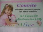 Convite casa de bonecas