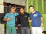 Tio Victor, DJ Anderson (em treinamento) e DJ Carlos