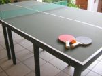 MESA PING-PONG MOD. OFICIAL COM KIT RAQUETE E BOLINHAS