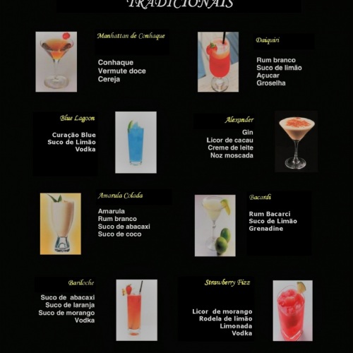 TRADICIONAIS - Valter Drinks, Barmans e Bartenders para seu evento