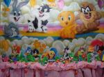 Looney baby - painel impresso