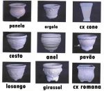 Vasos Cimento/Pintado e Fontes