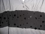 Detalhe em Preto e do brilho.