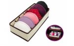 Organizador de Peas ntimas..
Super prtico, com 6 divisrias. Produto novo.

R$ 20,00 + frete. 
Para comprar esta pea entre em contato atravs do email: vintage-brecho@bol.com.br.
