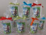 Caneca acrílica, 350ml com adesivo Smurfs