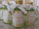 Aromatizador lembrancinha 90 anos.   35ml. frasco de vidro.