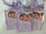 Imã de geladeira personalizado Batizado Menina
