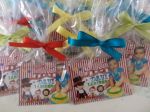 Imã de geladeira personalizado Circo Vintage