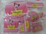 Adesivos Minnie Rosa personalizados em vrios tamanhos