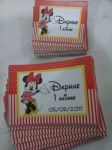 Adesivos Minnie Vermelha para lembrancinhas