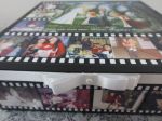 Caixa mdf 30X30X10CM, grande, com fotos na tampa e laterais, ideal para presentear no dia dos namorados, dia das mães, dia dos pais, homenagens, agradecimentos, etc.