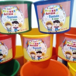 BALDE DE PIPOCA PERSONALIZADO