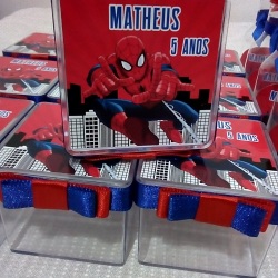Caixinha Homem Aranha