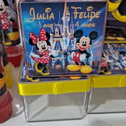Caixinha Micky e Minnie