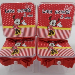 Caixinha Minnie Vermelha