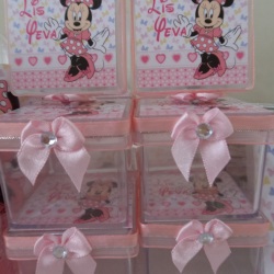 Caixinha Minnie Rosa