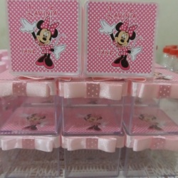 Caixinha Minnie Rosa